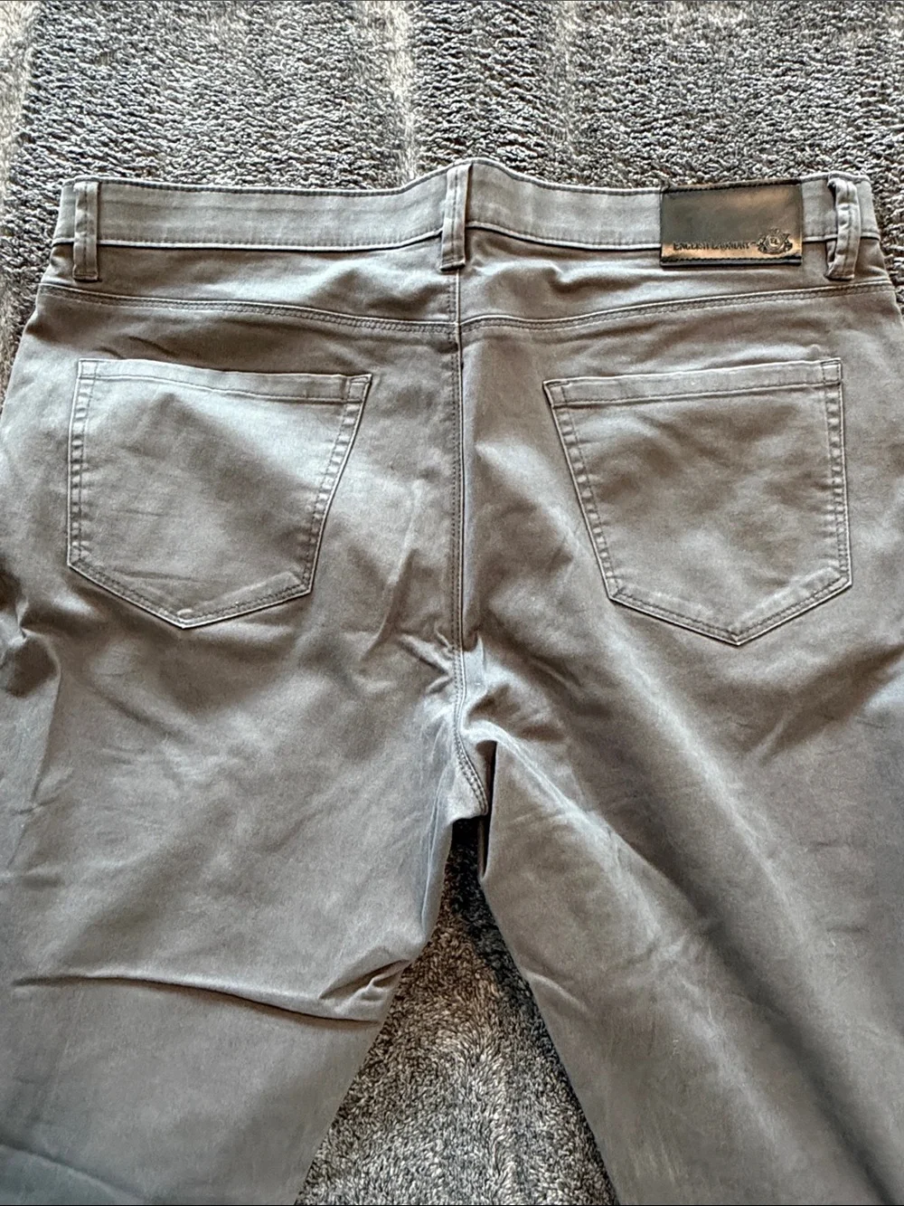 English Laundry Men's Gray Chinos - Straight Leg